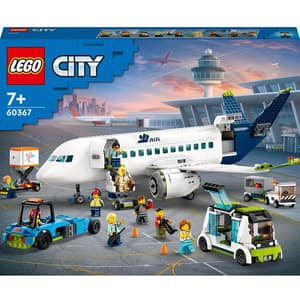 LEGO City: Avion de pasageri 60367, 7 ani+, 913 piese