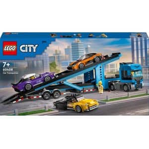 LEGO City: Camion transportor de masini sport 60408, 7 ani+, 998 piese