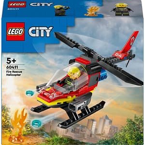 LEGO City: Elicopter de pompieri 60411, 5 ani+, 85 piese