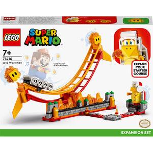 LEGO Super Mario: Set de extindere Plimbare pe valul de lava 71416, 7 ani+, 218 piese