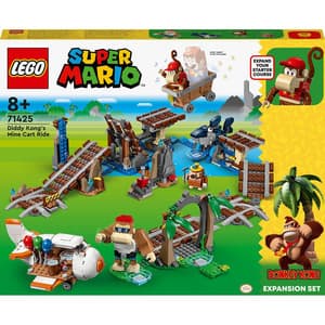 LEGO Super Mario: Plimbarea cu vagonetul - Set de extindere 71425, 8 ani+, 1157 piese