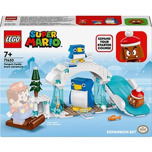 LEGO Super Mario: Set de extindere - Aventura in zapada a familiei penguin 71430, 7 ani+, 228 piese