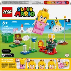 LEGO Super Mario: Aventuri cu LEGO Peach interactiva 71441, 6 ani+, 208 piese