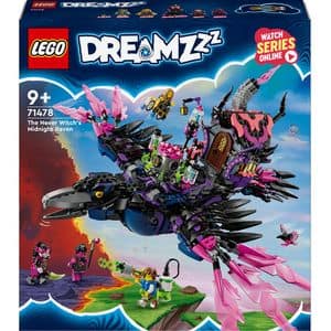 LEGO DREAMZzz: Corbul de la miezul noptii al vrajitoarei din Never 71478, 9 ani+, 1203 piese