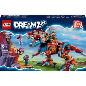 LEGO DREAMZzz: Dinozaurul robot C-Rex al lui Cooper 71484, 9 ani+, 917 piese