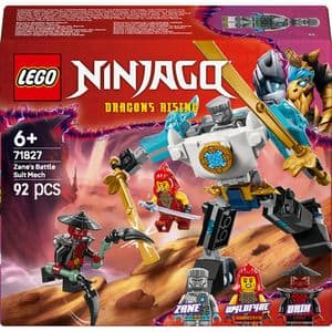 LEGO Ninjago: Costumul robot de lupta al lui Zane 71827, 6 ani+, 92 piese