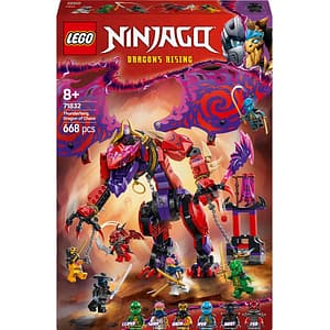 LEGO Ninjago: Dragonul haosului Thunderfang 71832, 8 ani+, 668 piese