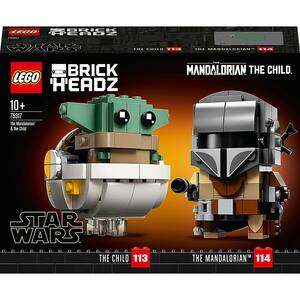 LEGO Star Wars: Mandalorian si Copilul 75317, 10 ani+, 295 piese