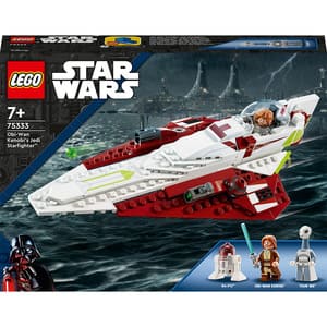 LEGO Star Wars: Jedi Starfighter-ul lui Obi-Wan Kenobi 75333, 7 ani+, 282 piese
