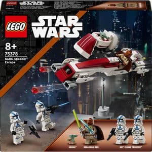 LEGO Star Wars: Evadare pe motocicleta de viteza BARC 75378, 8 ani+, 221 piese