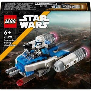 LEGO Star Wars: Micronava de lupta Y-Wing a Capitanului Rex 75391, 6 ani+, 99 piese