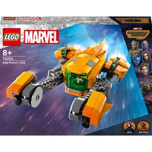 LEGO Super Heroes: Nava lui Baby Rocket 76254, 8 ani+, 330 piese