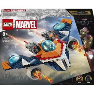 LEGO Marvel: Avionul de lupta al lui Rocket vs Ronan 76278, 8 ani+, 290 piese