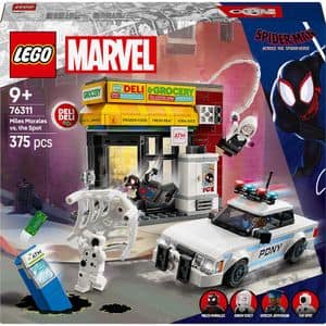 LEGO Marvel: Spider-Verse - Miles Morales vs. Spot 76311, 9 ani+, 375 piese