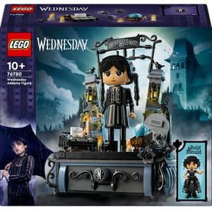 LEGO Wednesday: Figurina Wednesday Addams 76780, 10 ani+, 702 piese