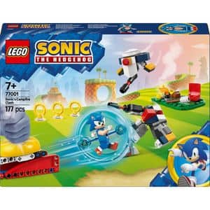 LEGO Sonic The Hedgehog: Infruntare la focul de tabara al lui Sonic 77001, 7 ani+, 177 piese