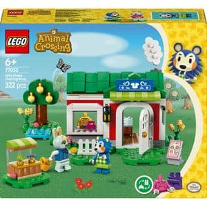 LEGO Animal Crossing: Magazinul de haine detinut de Able Sisters 77055, 6 ani+, 322 piese