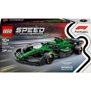 LEGO Speed Champions: Masina de curse Aston Martin Aramco F1 AMR24 77245, 10 ani+, 269 piese