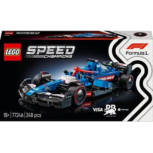 LEGO Speed Champions: Masina de curse F1 Visa Cash App RB VCARB 01 77246, 18 ani+, 248 piese