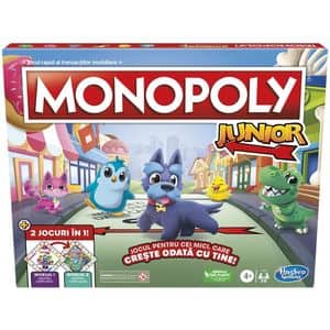 Joc de societate MONOPOLY Junior Discover MONF8562, 4 ani+, 2-6 jucatori