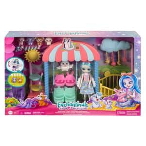 Papusa ENCHANTIMALS Baby Best Friends - Cresa MTHLH23, 4 ani+, multicolor