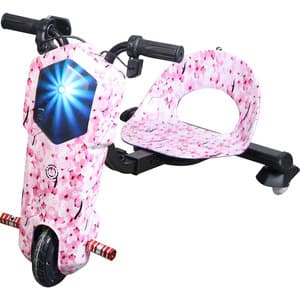 Tricicleta electrica MYRIA Drifter Sky Rider MY7052PK, 5.5 inch, roz