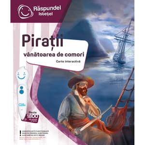 Carte interactiva RASPUNDEL ISTETEL Piratii RASP63358, 5 ani+, multicolor