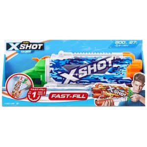 Jucarie de rol X-SHOT Skins Shotgun - Water Camo SH118553O, 5 ani+, multicolor