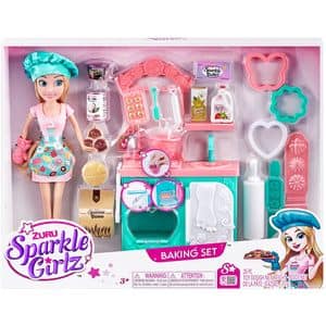 Set papusa SPARKLE GIRLZ Patiserie SK100183O, 3 ani+, multicolor