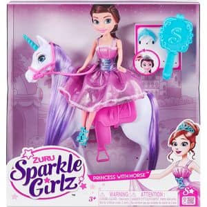 Set papusa  SPARKLE GIRLZ Unicorn SK100413O, 3 ani+, multicolor