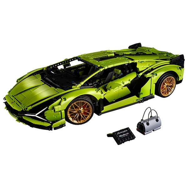 LEGO Technic: Lamborghini Sian FKP 37 42115, 18 ani+, 3696 piese