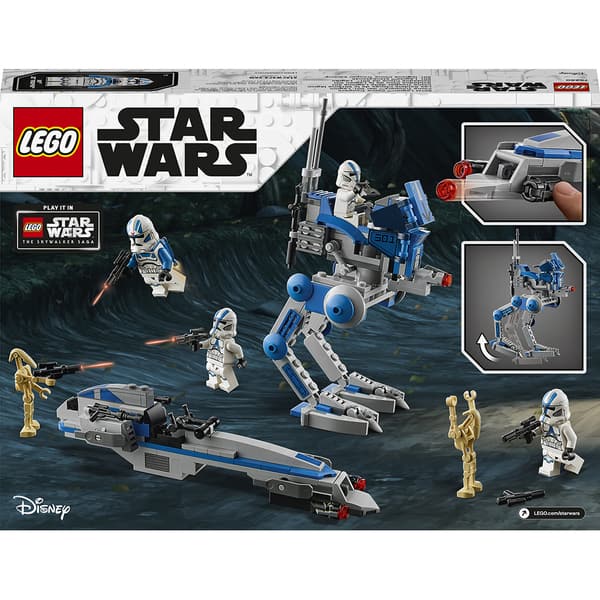 LEGO Star Wars: Clone Troopers din Legiunea 501 75280, 7 ani+, 285 piese