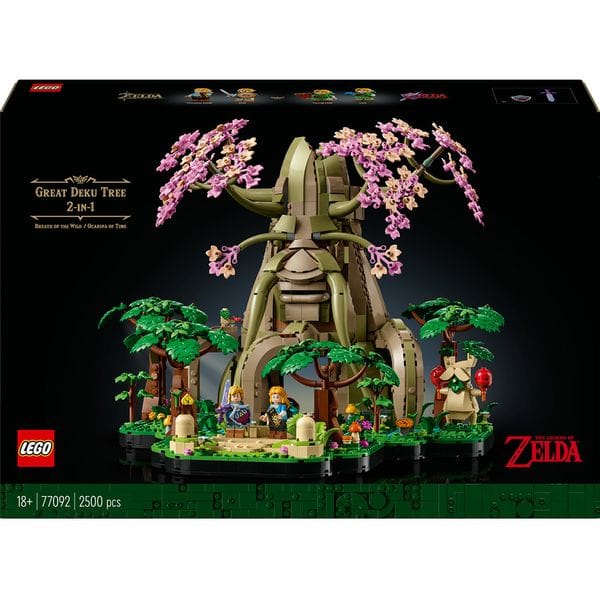 LEGO The Legend of Zelda: Great Deku Tree 2in1 77092, 18 ani+