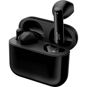Casti JVC HA-A4T-B-U, True Wireless, Bluetooth, In-Ear, Microfon, negru
