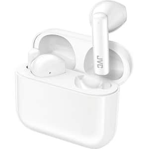 Casti JVC HA-A4T-W-U, True Wireless, Bluetooth, In-Ear, Microfon, alb