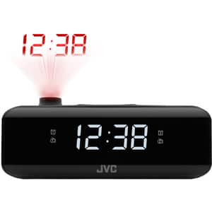 Ceas cu alarma JVC RA-E211B, negru