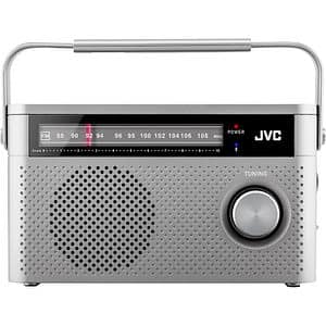 Radio portabil JVC RA-E315G, Bluetooth, analog, gri