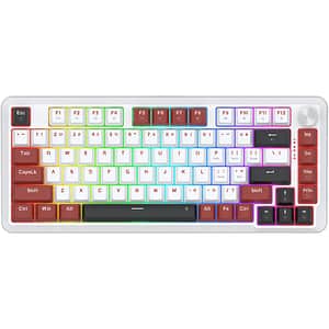 Tastatura Gaming mecanica REDRAGON Stormhunter, USB, Layout US, alb