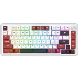 Tastatura Gaming mecanica REDRAGON Stormhunter, USB, Layout US, alb
