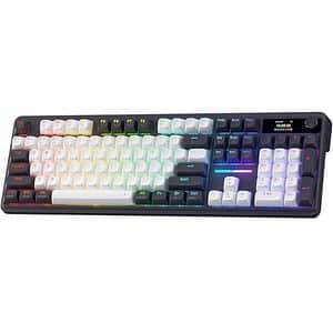 Tastatura Gaming Wireless mecanica REDRAGON Terraflare Pro, Bluetooth, USB, Layout US, negru