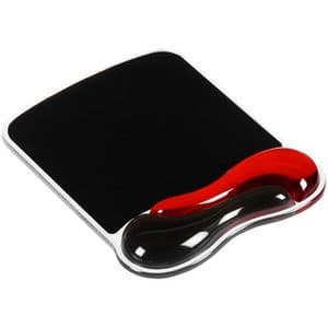 Mouse Pad KENSINGTON Duo Gel, suport ergonomic pentru incheietura mainii, rosu-negru