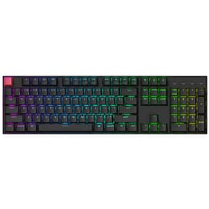 Tastatura Gaming Wireless mecanica KEYCHRON K10 QMK Version 2, Bluetooth, USB, Brown Switch, Layout US, negru