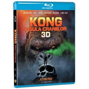 Kong: Insula craniilor Blu-ray 3D