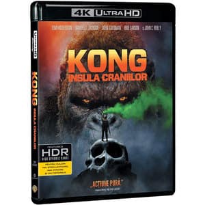 Kong: Insula craniilor UHD 4K Steelbook