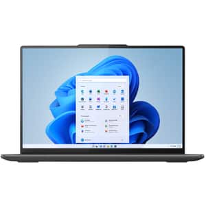 Laptop LENOVO Yoga Pro 9 16IRP8, Intel Core i9-13905H pana la 5.4GHz, 16" 3.2K Touch, 32GB, SSD 1TB, NVIDIA GeForce RTX 4060 8GB, Windows 11 Pro, Storm Grey