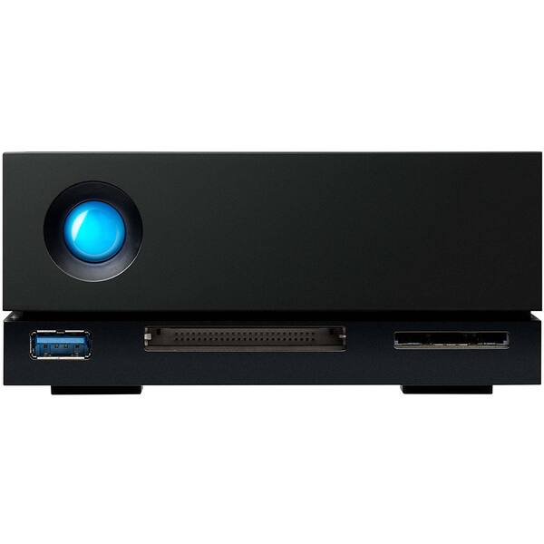 Hard Disk extern LACIE 1big Dock, 16TB, Thunderbolt 3, negru