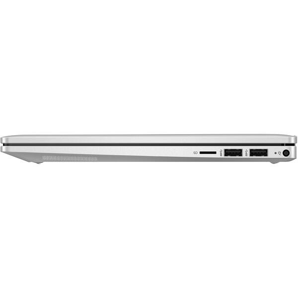 Laptop 2 in 1 HP Pavilion x360 14-ek0006nn, Intel Core i5-1235U pana la 4.4 GHz, 14" Full HD Touch, 16GB, SSD 512 GB, Intel Iris Xe, Windows 11 Home, argintiu