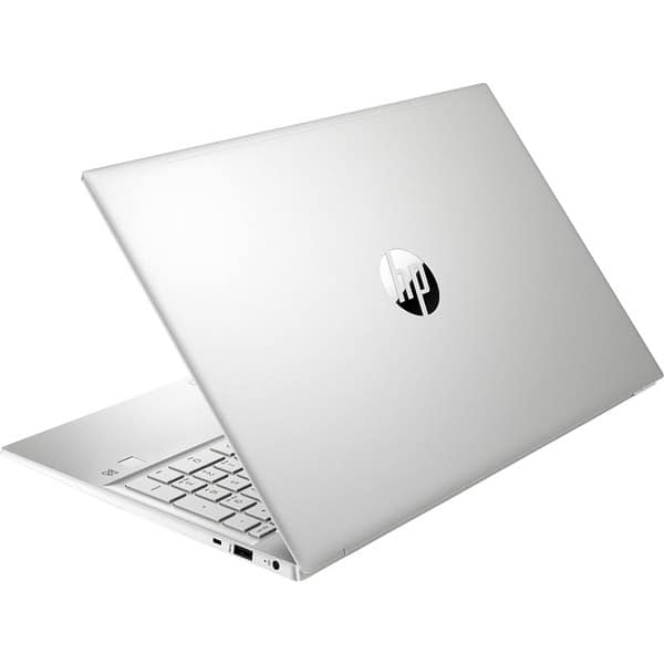 Laptop HP Pavilion 15-eh3019nq, AMD Ryzen 7 7730U pana la 4.5GHz, 15.6" Full HD, 16GB, SSD 512GB, AMD Radeon Graphics, Free DOS, argintiu