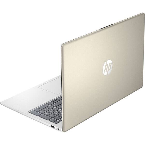 Laptop HP 15-fc0006nq, AMD Ryzen 5 7520U pana la 4.3GHz, 15.6" Full HD, 16GB, SSD 512GB, AMD Radeon Graphics, Windows 11 Home, argintiu