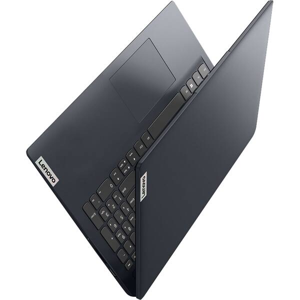 Laptop LENOVO IdeaPad 1 15AMN7, AMD Ryzen 3 7320U pana la 4.1GHz, 15.6" Full HD, 8GB, SSD 256GB, AMD Radeon 610M Graphics, Free DOS, albastru